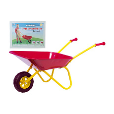 Kolečko plechové Yupee velké červené 78x40x32cm v krabici Kolečko plechové Yupee velké červené 78x40x32cm v krabici