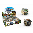 Teddies Kostka hlavolam dinosaurus 3x3x3 plast ve fólii 6x6x6cm