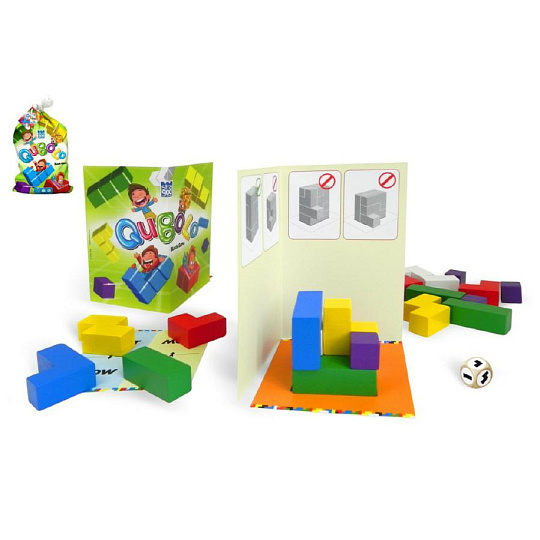 Qubolo společenská hra s dřevěnými kostkami v látkovém pytlíčku 27x15cm STRAGOO Qubolo společenská hra s dřevěnými kostkami v látkovém pytlíčku 27x15cm STRAGOO