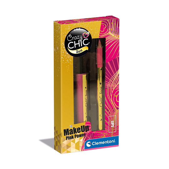 Clementoni Crazy CHIC TEEN - Lesk na rty PINK