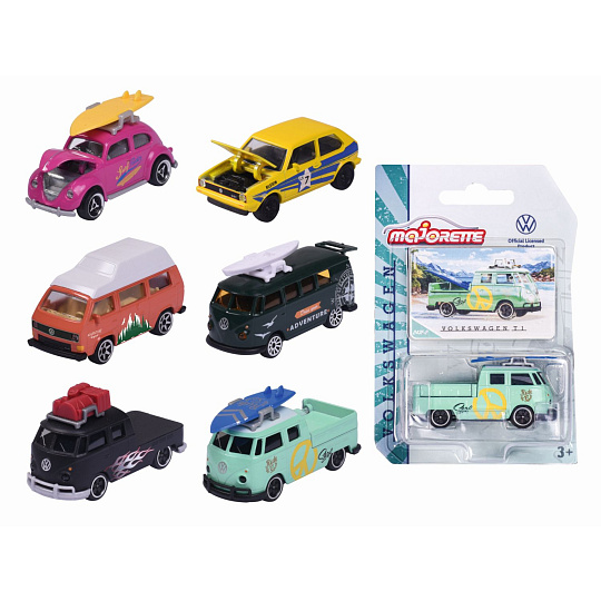 Majorette Autíčko VW The Originals Premium, 6 druhů