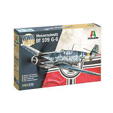 Italeri Model Kit letadlo 1483 - Bf 109 G-2/G-6 Aces (1:72) Italeri Model Kit letadlo 1483 - Bf 109 G-2/G-6 Aces (1:72)