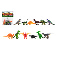 Teddies Zvířátka dinosauři mini plast 6-7cm 12ks v sáčku