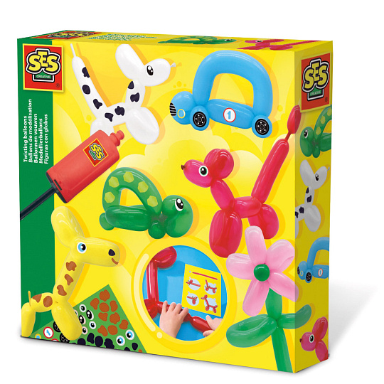 SES Veselé tvarovací balonky