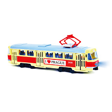 Rappa Tramvaj která hlásí zastávky česky 28 cm PRAGUE Rappa Tramvaj která hlásí zastávky česky 28 cm PRAGUE