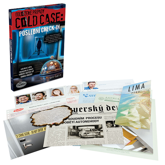 Ravensburger ThinkFun Odložené případy: Poslední check-in Ravensburger ThinkFun Odložené případy: Poslední check-in