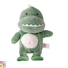 Pugs at Play Interaktivní zvířátko - dinosaurus zelený