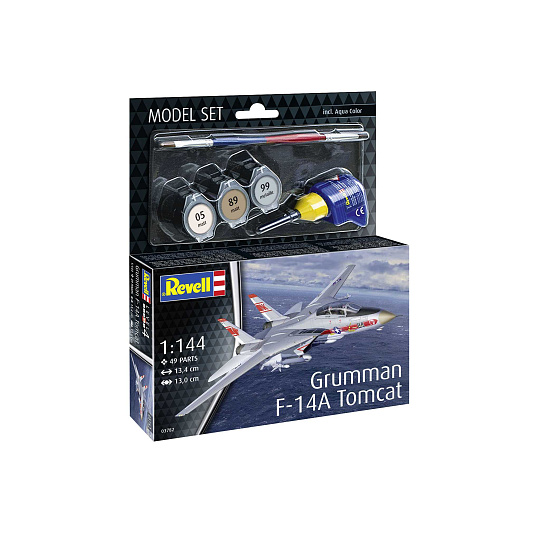 Revell ModelSet letadlo 63782 - Grumman F-14A Tomcat (1:144) Revell ModelSet letadlo 63782 - Grumman F-14A Tomcat (1:144)
