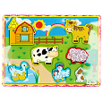 Rappa vkládačka dřevěná - farma