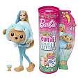 Mattel Barbie CUTIE REVEAL BARBIE V KOSTÝMU - MEDVÍDEK V MODRÉM KOSTÝMU DELFÍNA