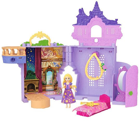 Mattel Disney panenka věž s malou panenkou Locikou Mattel Disney panenka věž s malou panenkou Locikou