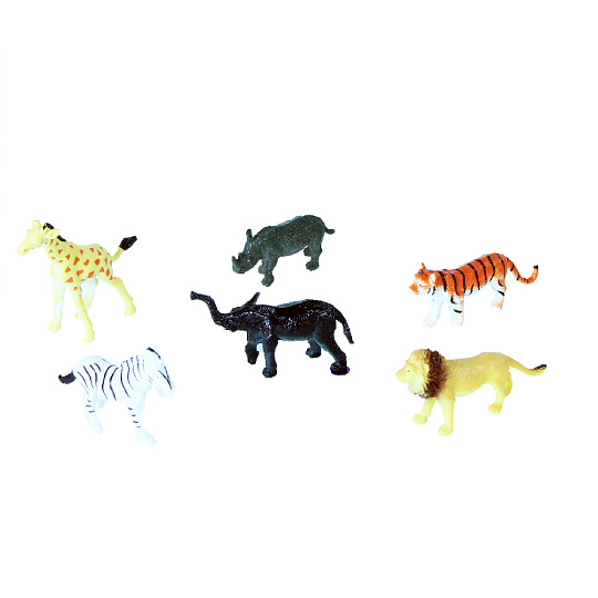 Rappa Zvířata divoká 6 ks na blistru Rappa Zvířata divoká 6 ks na blistru