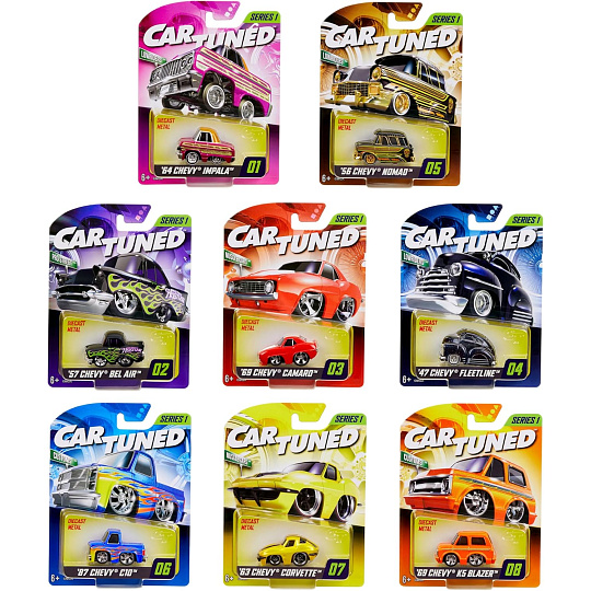 MGA CarTuned série 1, 8 druhů, Sidekick MGA CarTuned série 1, 8 druhů, Sidekick
