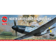 Airfix Classic Kit VINTAGE letadlo A14001V - North American P-51D Mustang (1:24)