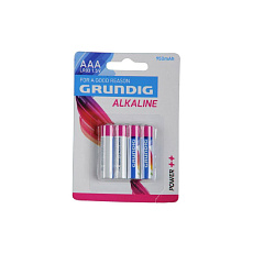 Teddies Baterie Grundig LR03/AAA 1,5 V alkaline 4ks na kartě