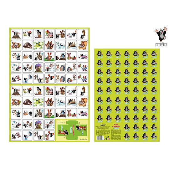 Pexeso Krtek a kamarádi