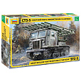 Zvezda Model kit military 3700 - STZ-5 with BM-13 "KATYUSHA" (1:35)