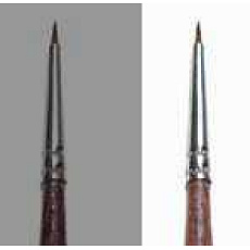 Italeri Synthetic round brush with brown tip - SINGLE PACK 52282 - kulatý syntetický štětec (velikost 0/5)