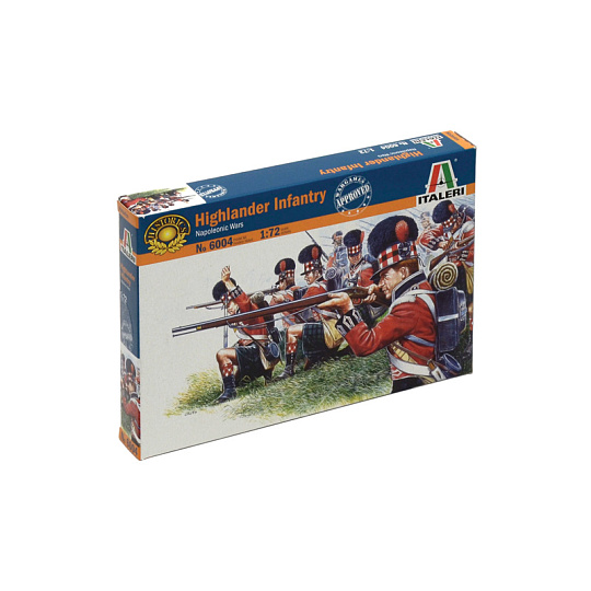 Italeri Model Kit figurky 6004 - NAPOL. WARS: HIGHLANDER INFANTRY (1815) (1:72) Italeri Model Kit figurky 6004 - NAPOL. WARS: HIGHLANDER INFANTRY (1815) (1:72)