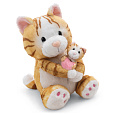 NICI plyš Kočička 20 cm s mládětem 6 cm - Little &amp; Me