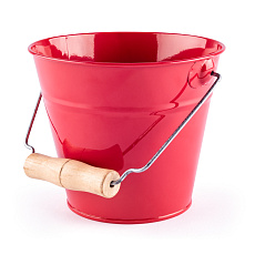 Woody Zahradní kyblík - červený, kov Woody Zahradní kyblík - červený, kov