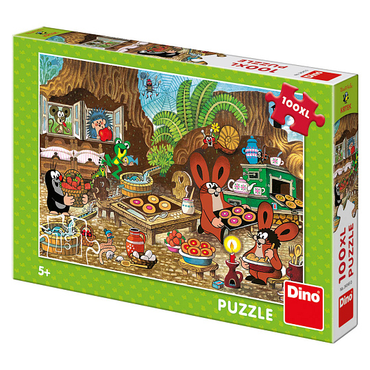 DINO puzzle Krtek v kuchyni 100XL D