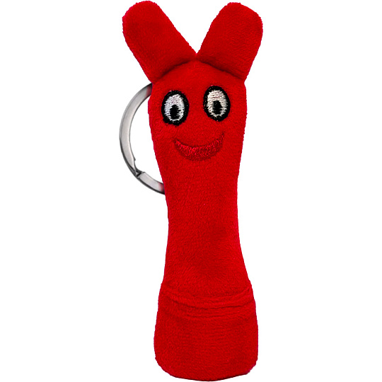 Mac Toys Bludišťák klíčenka - červený