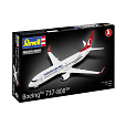 Revell Plastic ModelKit letadlo 03772 - Boeing 737-800 "Turkish Airlines" (1:144)