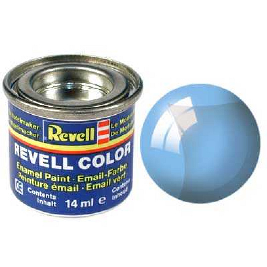 Revell Barva emailová - 32752: transparentní modrá (blue clear)