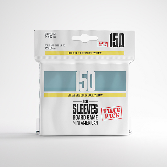 Gamegenic: JS - 44x67 mm Mini American Value Pack (150)