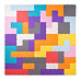 Plastica Pěnové Puzzle Tetris