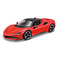 Bburago - RACE+PLAY, FERRARI, SF90 Stradale, červená, 1:24