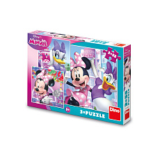 Dino MINNIE A DAISY 3x55 Puzzle