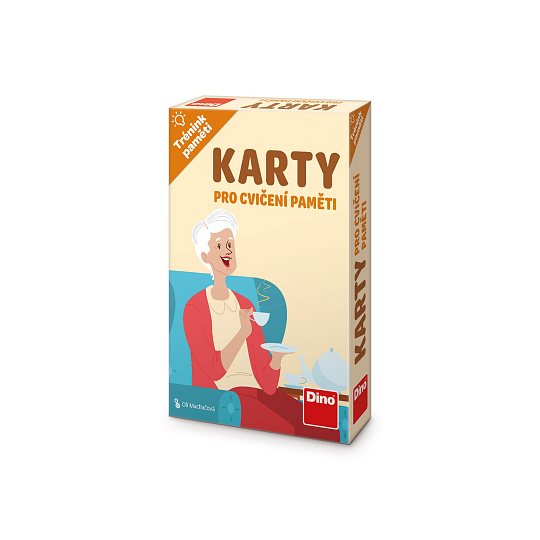 Dino TRÉNINK PAMĚTI: KARTY PRO CVIČENÍ PAMĚTI Naučná hra Dino TRÉNINK PAMĚTI: KARTY PRO CVIČENÍ PAMĚTI Naučná hra