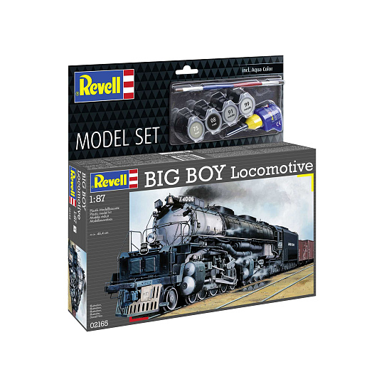 Revell ModelSet lokomotiva 62165 - Big Boy Locomotive (1:87)