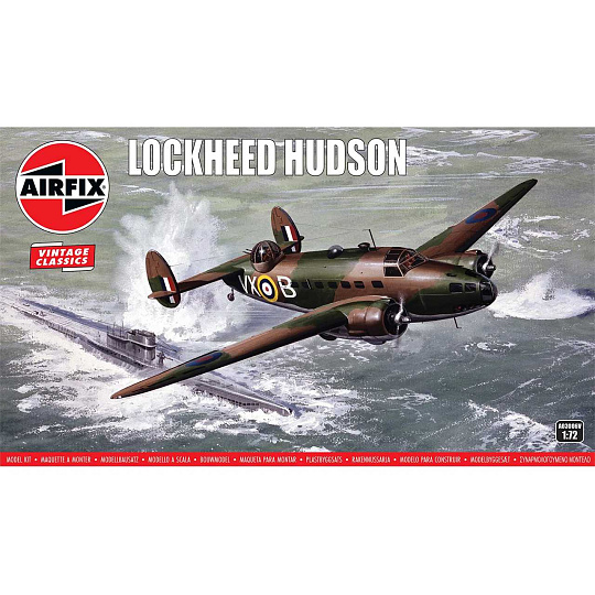 Airfix Classic Kit VINTAGE letadlo A03006V - Lockheed Hudson (1:72)
