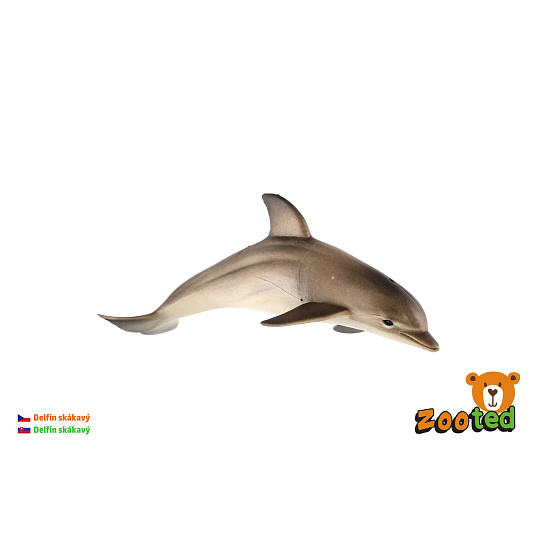 Delfín skákavý zooted plast 12cm 