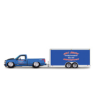 Maisto - Design Tow &amp; Go, 1993 Chevrolet 454 SS Pickup Car Trailer, 1:64