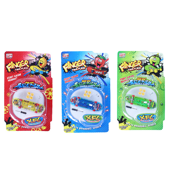 Rappa Skateboard fingerboard šroubovací se světlem Rappa Skateboard fingerboard šroubovací se světlem