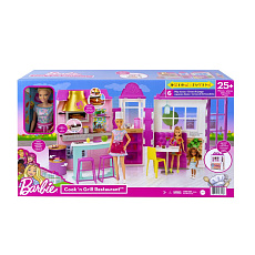 Mattel Barbie RESTAURACE S PANENKOU HERNÍ SET