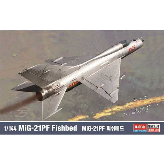 Academy Model Kit letadlo 12664 - MIG-21PF FISHBED (1:144) Academy Model Kit letadlo 12664 - MIG-21PF FISHBED (1:144)
