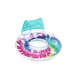 Bestway Nafukovací kruh/křeslo s úchyty Tie Dye, 118x117 cm