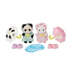 Sylvanian Families 5748 Procházka v dešti Baby Duo