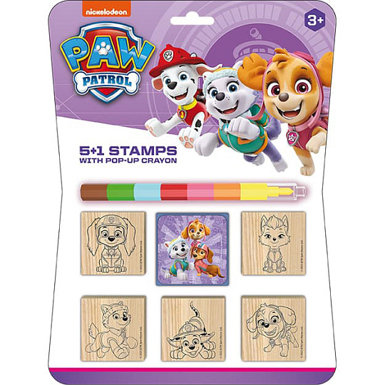 Jiri Models Razítka 5+1 s voskovkou Paw Patrol/Tlapková patrola Jiri Models Razítka 5+1 s voskovkou Paw Patrol/Tlapková patrola
