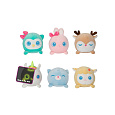 Teddies Zvířátko svítící ve tmě plyšové 14cm 6 druhů 2m+
