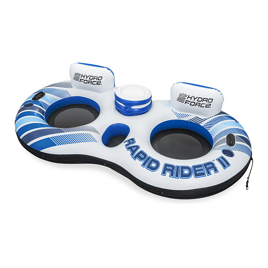 Bestway Nafukovací double křeslo se síťkou Rapid Rider™ - 50 x 240 x 122 cm