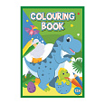 Rappa Kniha omalovánek 72 stran A4 Dinosauři