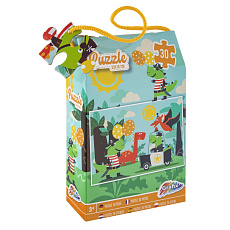 Rappa Puzzle 30 dílků 29x18 cm Dinosauři