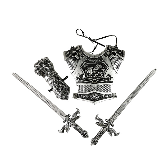 Rappa Rytířská sada s meči stříbrná