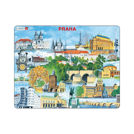 Dino PRAHA PAMÁTKY 66 d. EDU Puzzle
